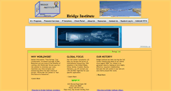 Desktop Screenshot of bridgeinstitutellc.com